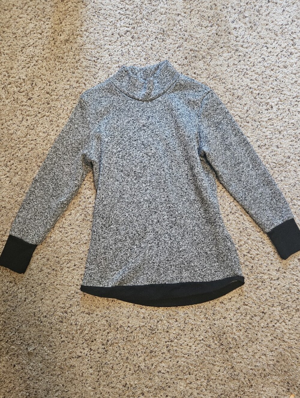 Grey Sweater Top